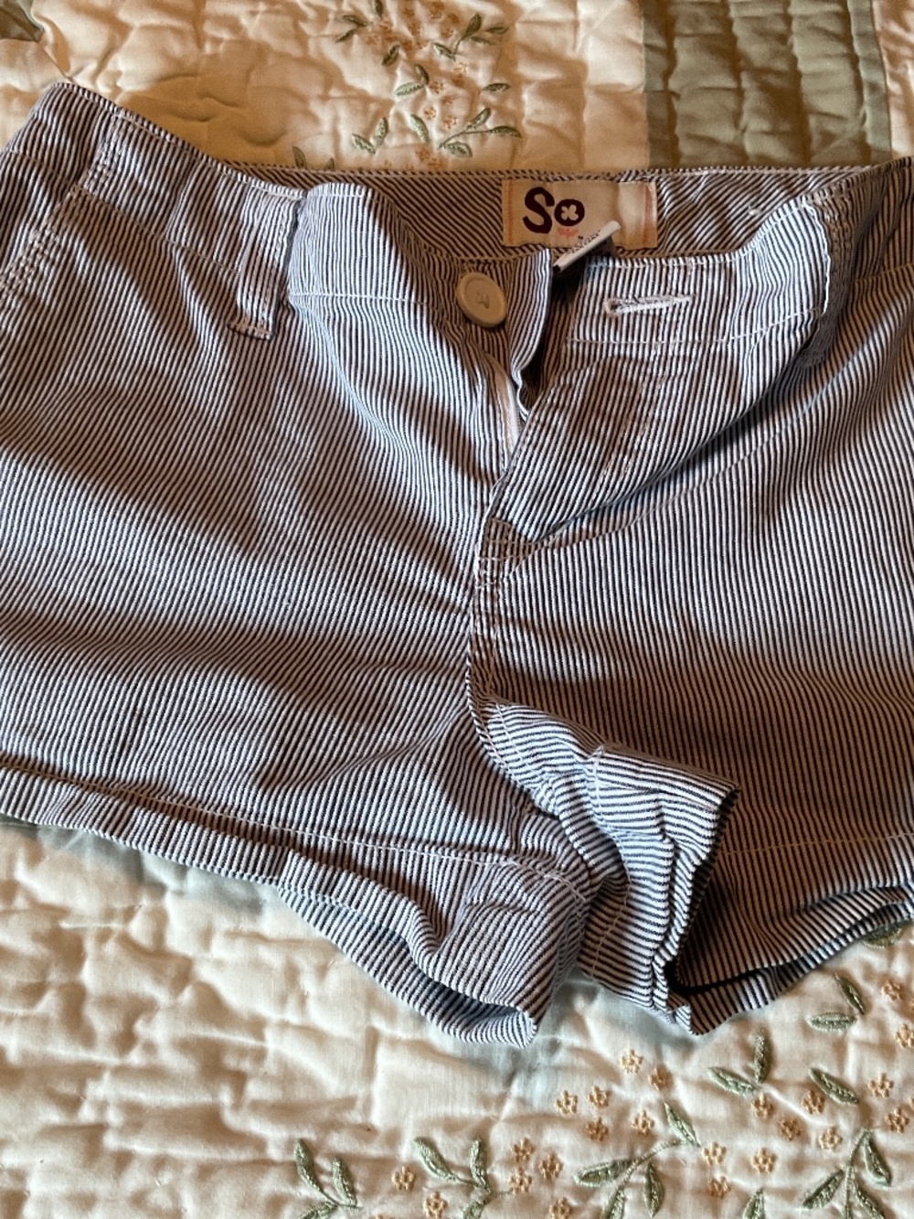 So brand shorts